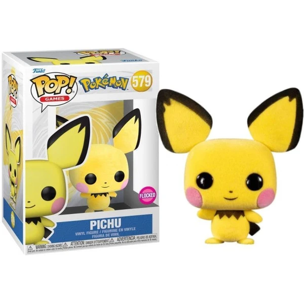 Funko POP! #579 Games: Pokémon - Pichu (Flocked) - Funko POP! - Hlavní obrázek