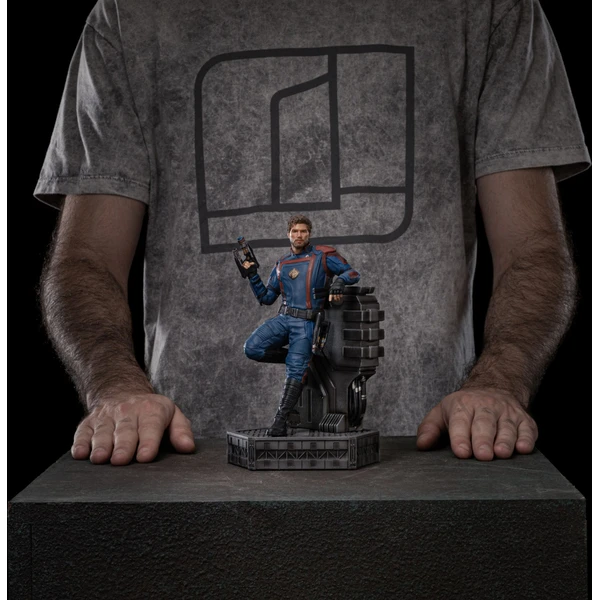 Soška Iron Studios Art Scale 1/10 Marvel: Guardians of the Galaxy 3 - Star-Lord 19,8 cm - Sochy a sošky - Obrázek C8RA000J01