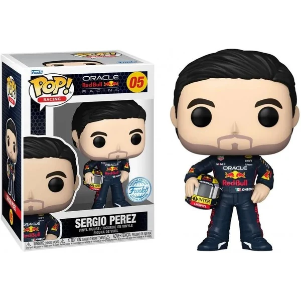 Funko POP! #05 Racing: Formula 1 - Sergio Perez w/helmet (Exclusive) - Funko POP! - Hlavní obrázek