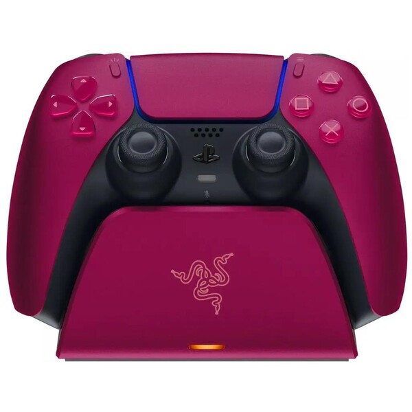 Razer PlayStation 5 nabíjecí stanice červená