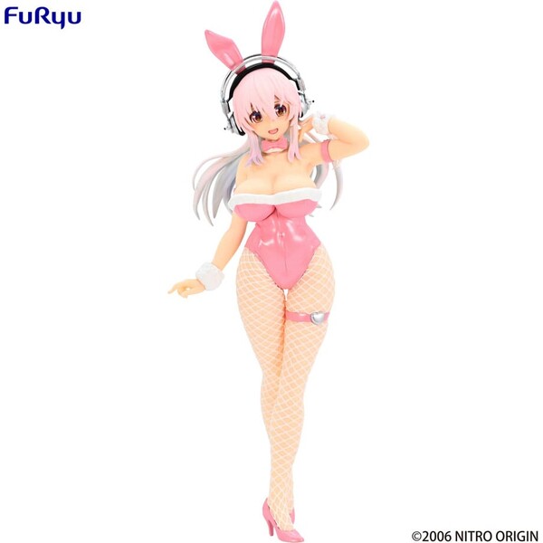 Soška Furyu Super Sonico The Animation - Super Sonico (Pink Ver.) 30 cm