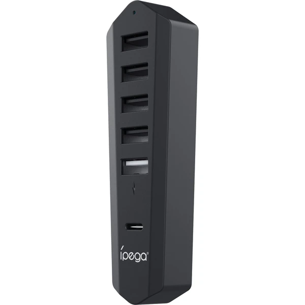 iPega P5S003 USB/USB-C HUB pro PS5 Slim/PS5 Pro černý - USB huby - Obrázek CCX3000P01