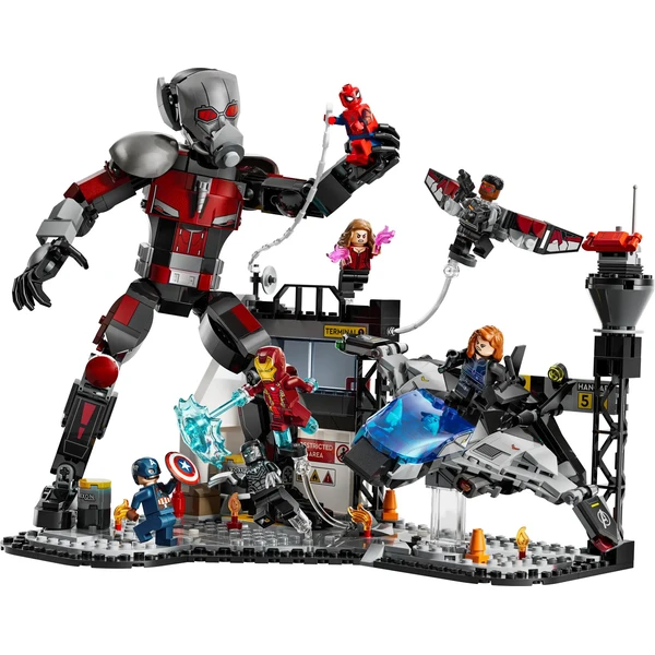 LEGO Marvel 76314 Akční bitva – Captain America: Občanská válka - LEGO - Obrázek CDSE000J01