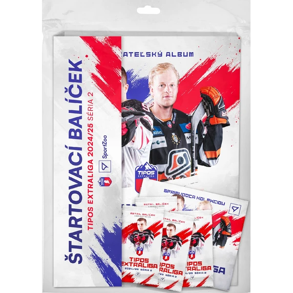 Hokejové karty SportZoo Tipos Extraliga 2024/25 - 2. série - Startovací balíček - Hokejové karty - Hlavní obrázek