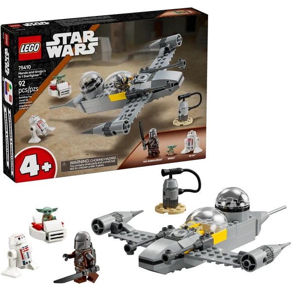 LEGO Star Wars 75410 Mando, Grogu a stíhačka N-1 Starfighter - LEGO - Hlavní obrázek
