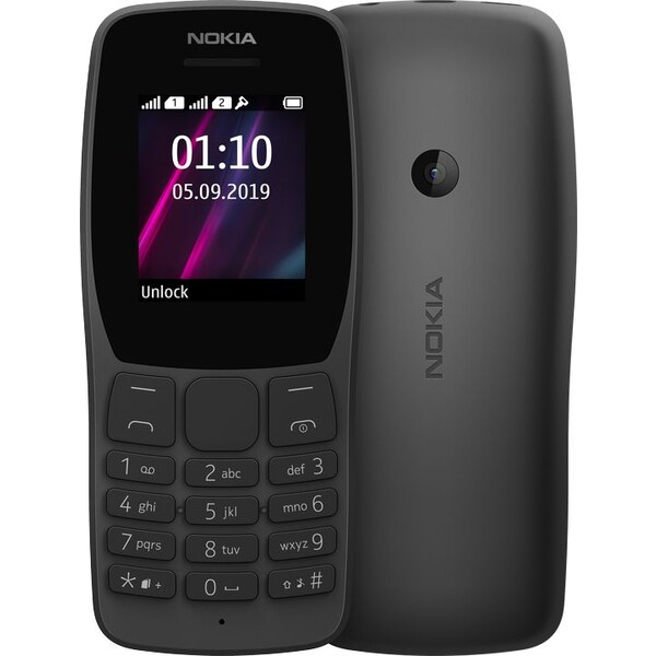 Levně Nokia 110 TA-1192 DS černá bez CZ