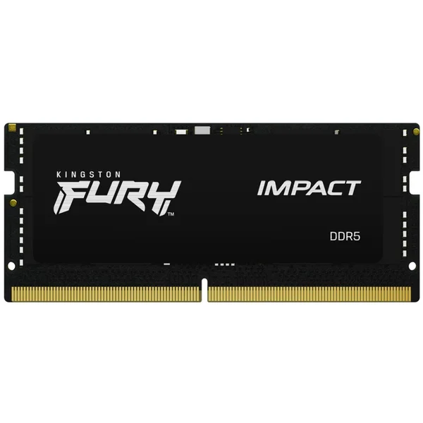 Kingston Fury Impact 16GB 5600MHz CL40 DDR5 SO-DIMM Black - Operační paměti - Hlavní obrázek