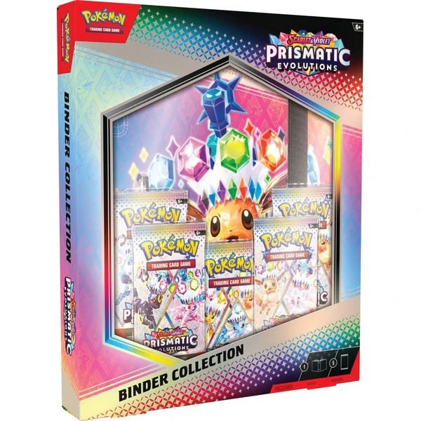 Pokémon TCG: SV8.5 Prismatic Evolutions - Binder Collection - Pokémon karty - Hlavní obrázek