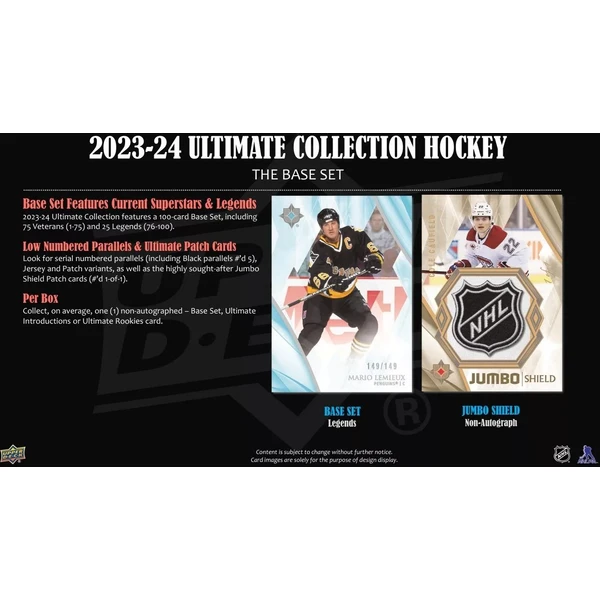 Hokejové karty 2023-24 Upper Deck Ultimate Hockey Hobby Box - Hokejové karty - Obrázek D1MF000J01