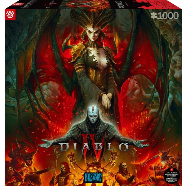 Puzzle Diablo IV Lilith Composition (1000) - Puzzle - Obrázek D3I2000P01