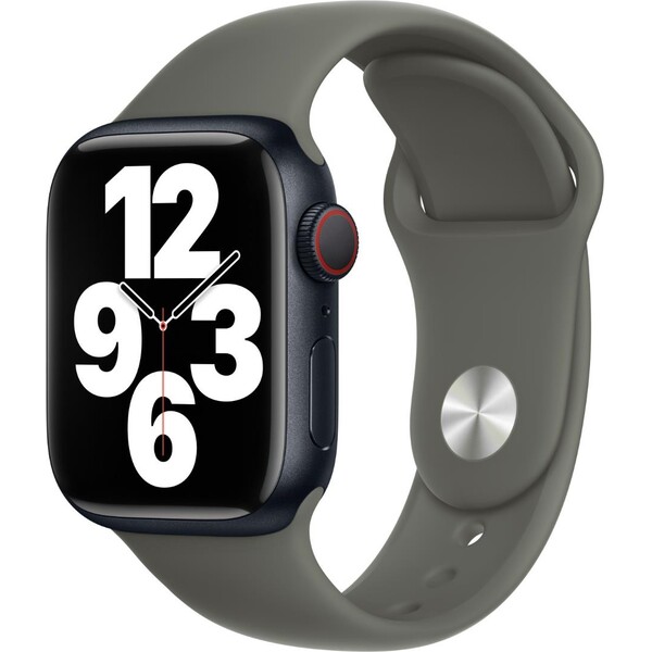 Apple Watch sportovní řemínek 41/40/38mm olivový