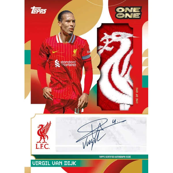 Topps fotbalové karty Liverpool 2024/25 Team Set - Fotbalové karty - Obrázek D4MF000J01