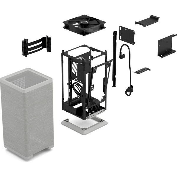 Fractal Design Mood Light Gray - Počítačové skříně - Obrázek D4P9000O01