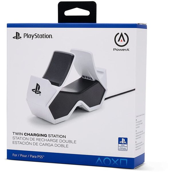 powera twin charging station for playstation 5 dualsense controller