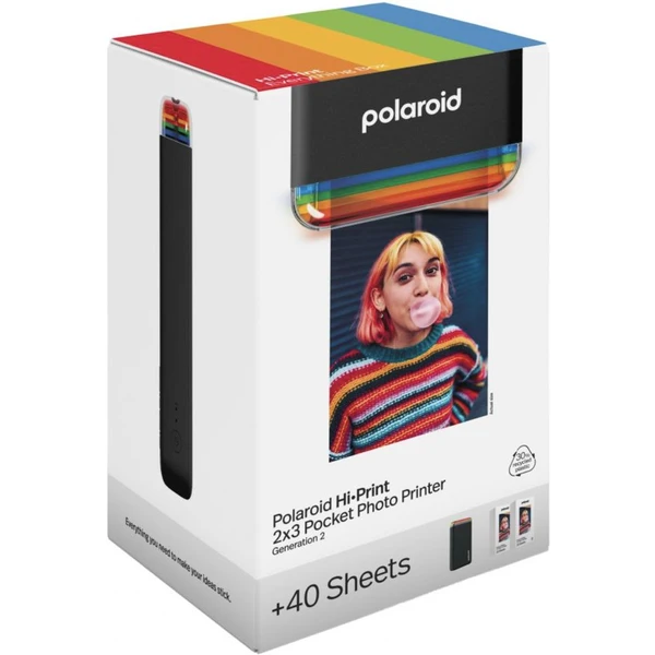 Polaroid Hi-Print Gen 2 tiskárna E-box černá - Tiskárny - Obrázek D914000L01