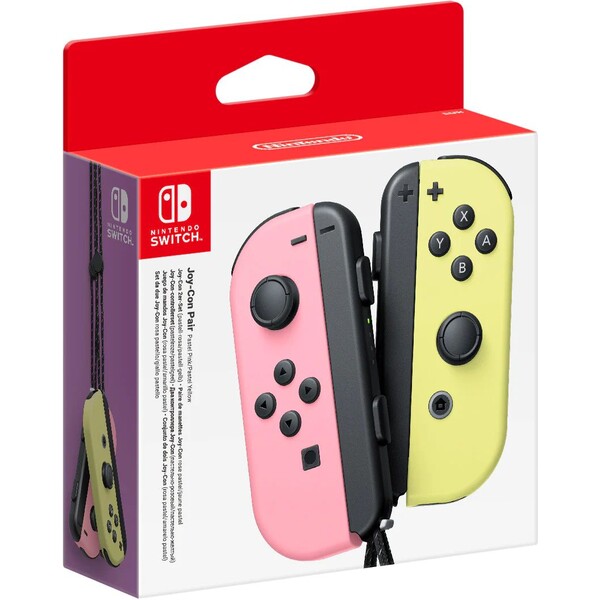 Levně Nintendo Joy-Con Pair Pastel Pink/Yellow