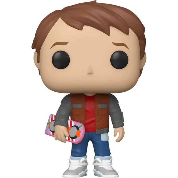 Funko POP! & Tee: Back to the Future - Marty w/Hoverboard L - Dárkové sety - Obrázek DCC8000N01
