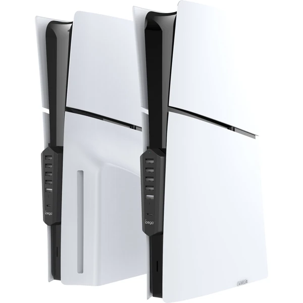 iPega P5S003 USB/USB-C HUB pro PS5 Slim/PS5 Pro černý - USB huby - Hlavní obrázek