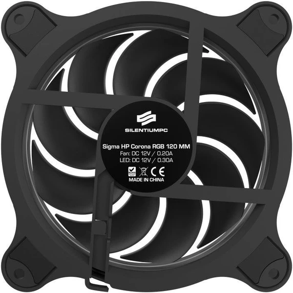 SilentiumPC Sigma HP Corona RGB 120 (3x) - Ventilátory pro PC - Obrázek DHTR600301