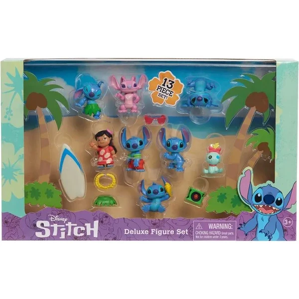 Deluxe sada figurek Disney: Lilo & Stitch (13 ks) - Figurky - Obrázek DPCG000N01