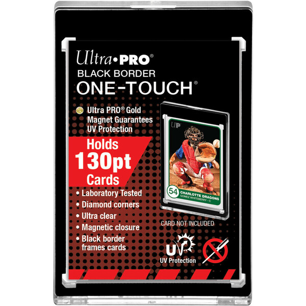 UP - UV One-Touch Magnetický držák karet 130PT černý