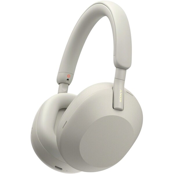 Levně Sony WH-1000XM5 bezdrátová sluchátka stříbrná