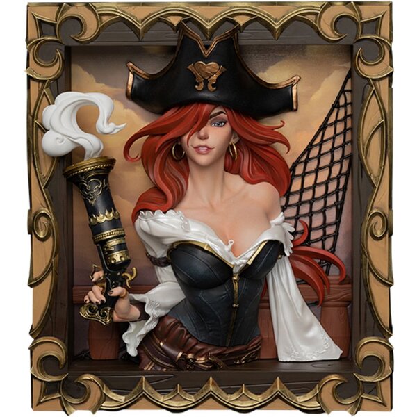 Levně 3D Foto rám Infinity Studio League of Legends - The Bounty Hunter Miss Fortune