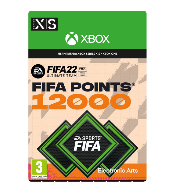 FIFA 22 Ultimate team – FIFA Points 12000 (Xbox One/Xbox Series)