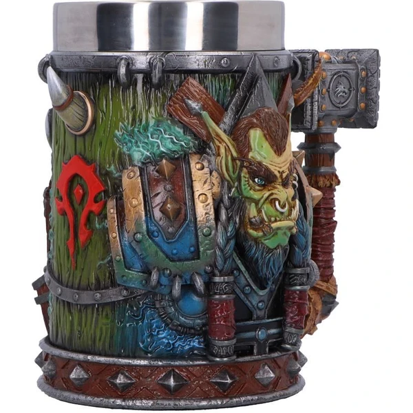 Korbel Nemesis Now World of Warcraft - Thrall 17,5 cm - Hrnky - Obrázek E1BF000P01