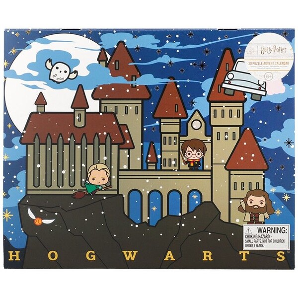 Adventní kalendář Harry Potter - 3D Puzzle