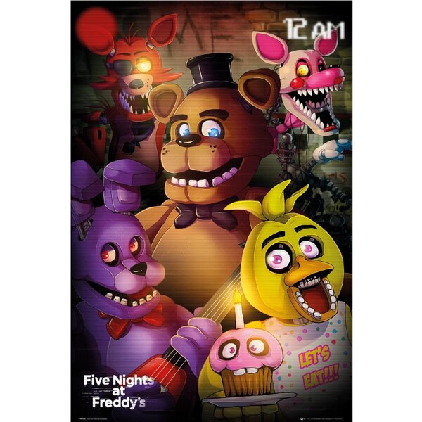 Levně Plakát Five Nights At Freddys - Group (6)