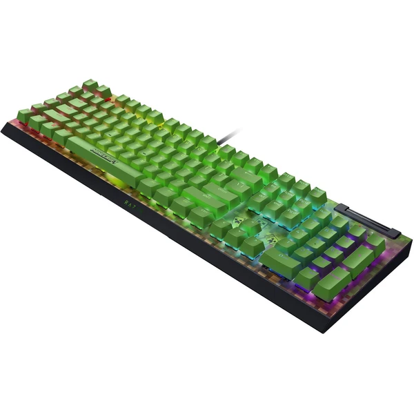 Razer BlackWidow V4 X Green Switch Minecraft Ed. herní klávesnice (US) černá - Klávesnice - Obrázek E3QD000J01