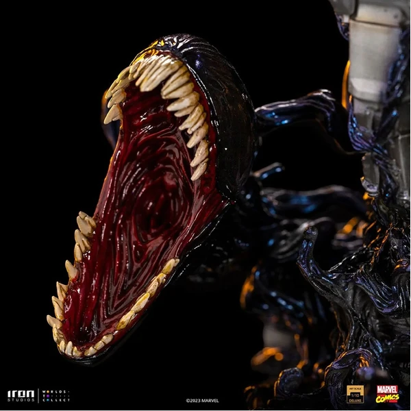 Soška Iron Studios Art Scale 1/10 Deluxe Spider-man vs Villains - Venom 25,5 cm - Sochy a sošky - Obrázek E4M7000J01