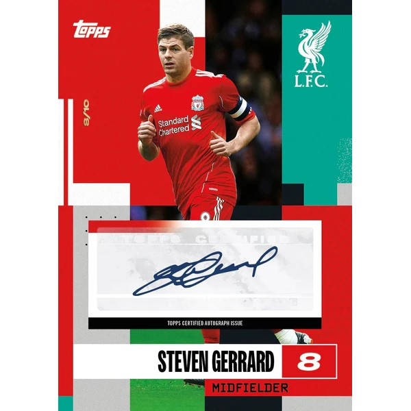 Topps fotbalové karty Liverpool 2024/25 Team Set - Fotbalové karty - Obrázek E4MF000J01