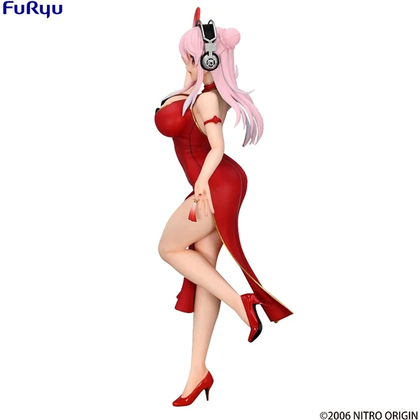 Soška Furyu Super Sonico: Trio-Try-iT - Super Sonico (China Dress) 21 cm - Sochy a sošky - Obrázek E56D000P01