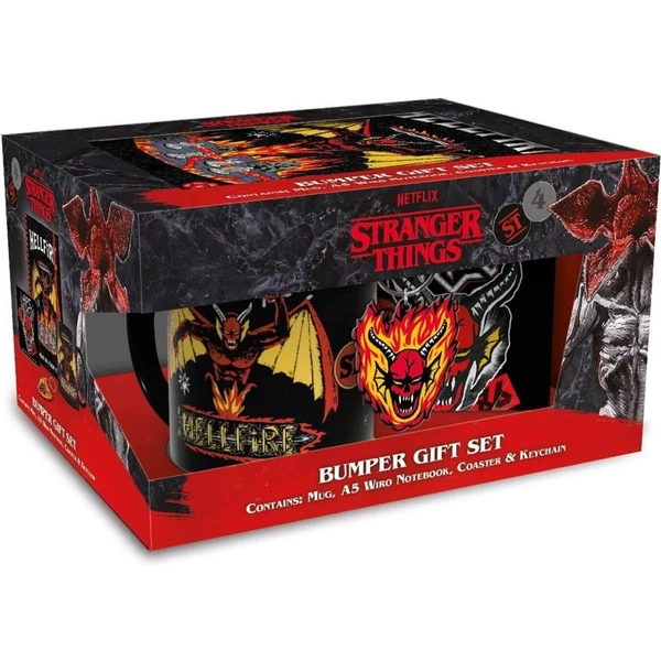 Dárkový set Stranger Things - Hrnek, blok, podtácek - Dárkové sety - Hlavní obrázek