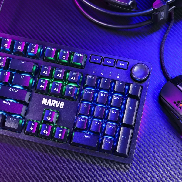 Marvo KG954 herní mechanická klávesnice EN\US černá - JRC.cz