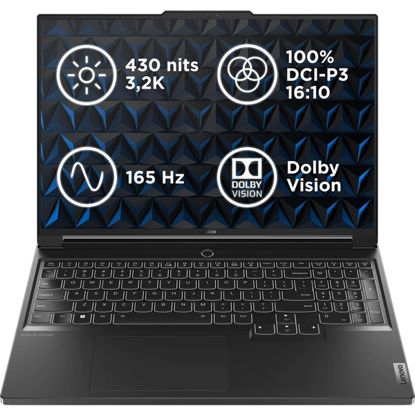 Lenovo Legion 7 16IRX9 (83FD002UCK) černý - 3 roky Premium Care - Notebooky - Hlavní obrázek