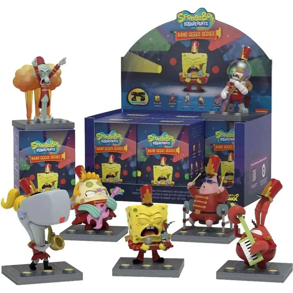 Blind box Mighty Jaxx SpongeBob SquarePants - Band Geek Series 10 cm - Figurky - Hlavní obrázek