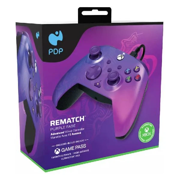 PDP Wired Controller - Rematch Purple Fade (Xbox/PC) - Herní ovladače - Obrázek E9X8700301