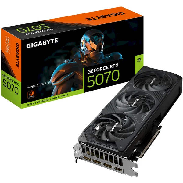 GIGABYTE NVIDIA GeForce RTX 5070 WINDFORCE SFF 12G - Grafické karty - Obrázek EAAE000P01