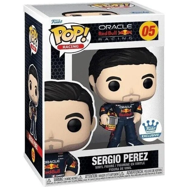 Funko POP! #05 Racing: Formula 1 - Sergio Perez w/helmet (Exclusive) - Funko POP! - Obrázek EANB000P01