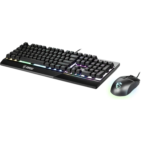 MSI VIGOR GK30 Combo herní set klávesnice s myší CZ/SK černý - Klávesnicové sety - Obrázek EAU2000601
