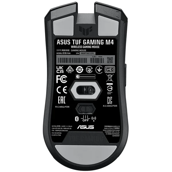 ASUS TUF Gaming M4 Wireless černá - Myši - Obrázek ED4SF00101