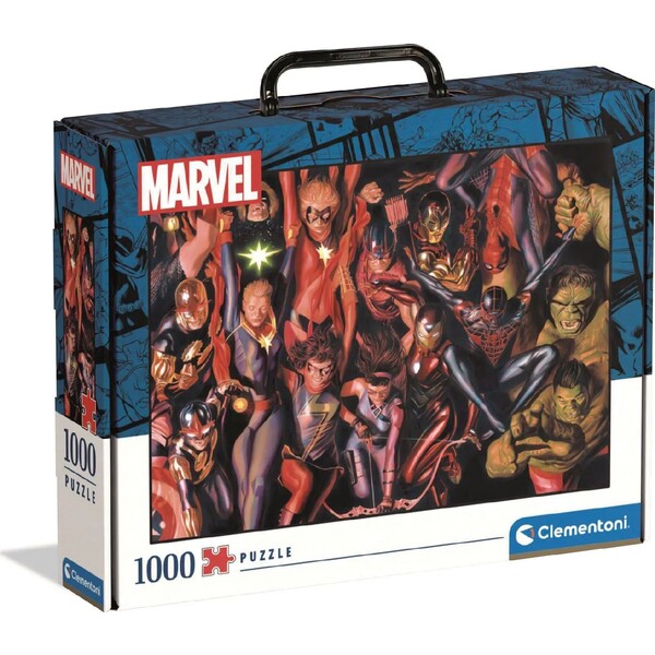 Levně Puzzle v kufříku Marvel - Avengers (1000)