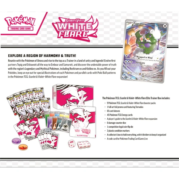 Pokémon TCG: SV10.5 White Flare - Elite Trainer Box - Pokémon karty - Obrázek EJPD000K01