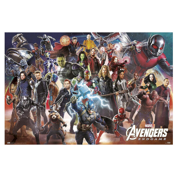 Levně Plakát Avengers: Endgame - Line Up (137)