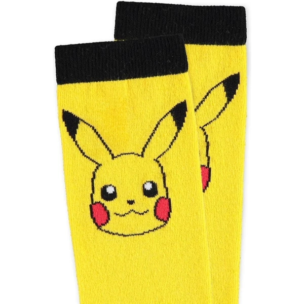 Podkolenky Pokémon - Pikachu 35/38 - Ponožky - Obrázek EX0I300401