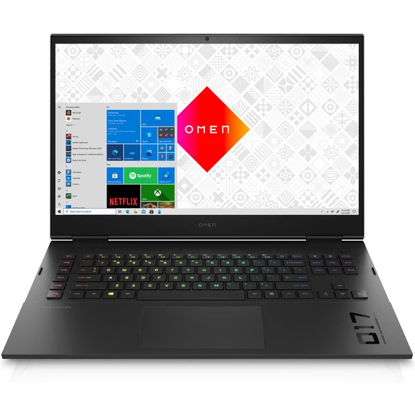 HP OMEN 17-ck2001nc (7Y722EA#BCM) černý - Notebooky - Hlavní obrázek