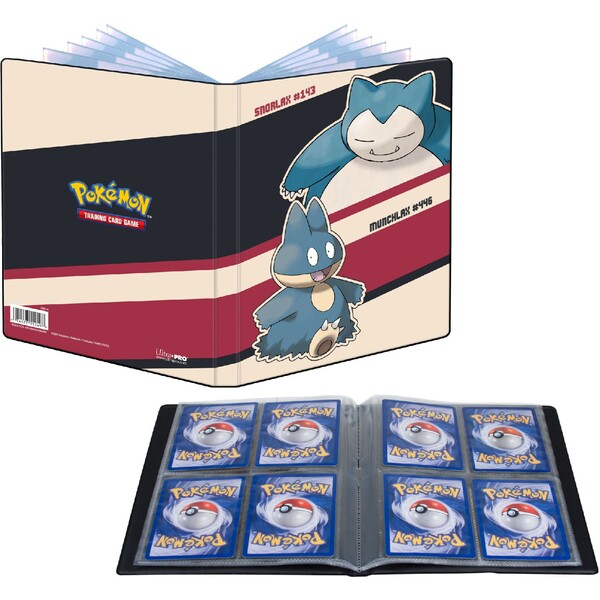 Levně Pokémon UP: GS Snorlax Munchlax - A5 album na 80 karet